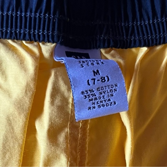 Gap Boys Swim Shorts Size M (7-8) Yellow Excellent Condition - Picture 6 of 7